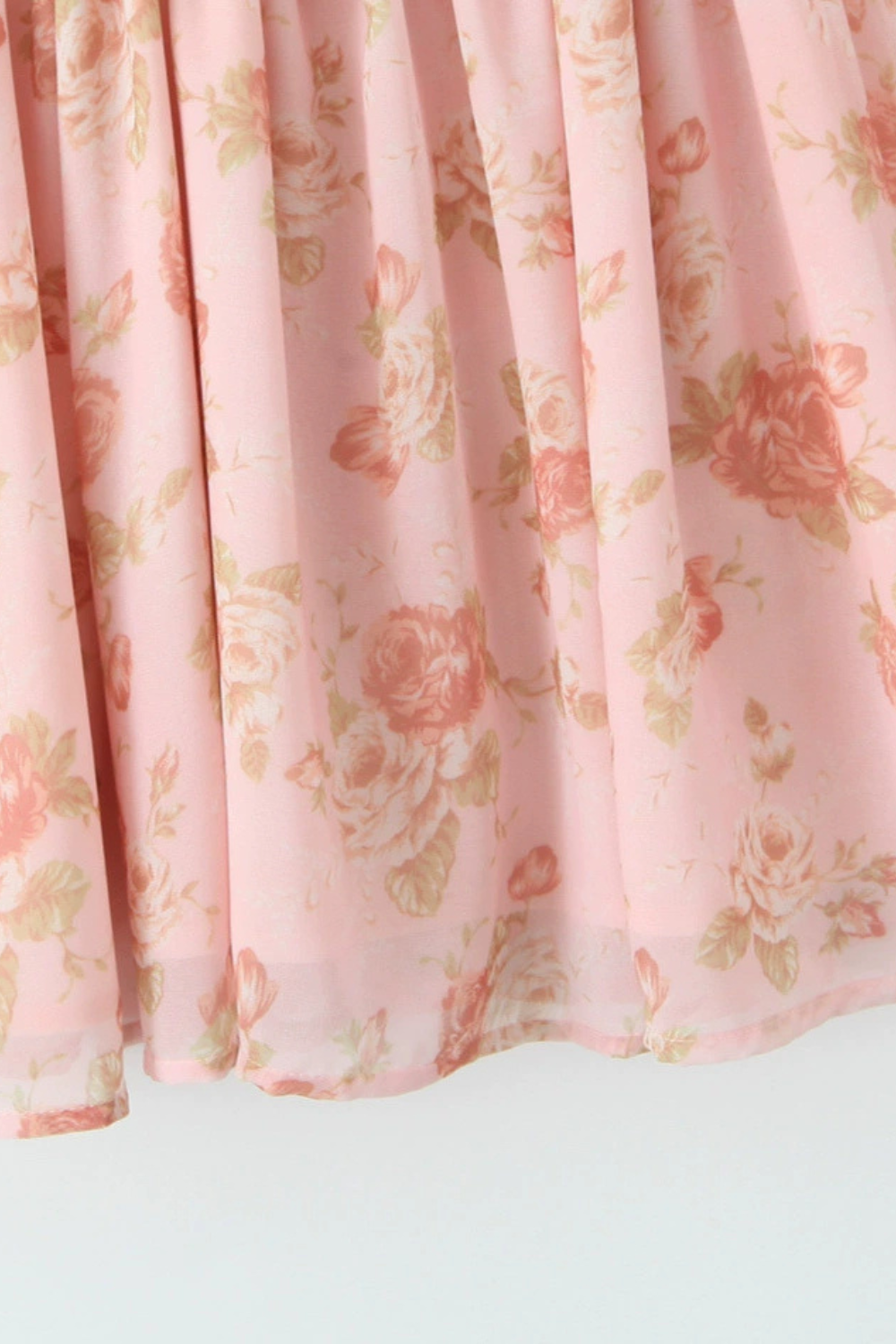 Langarmkleid Thalia – Feine Linien aus Polyester