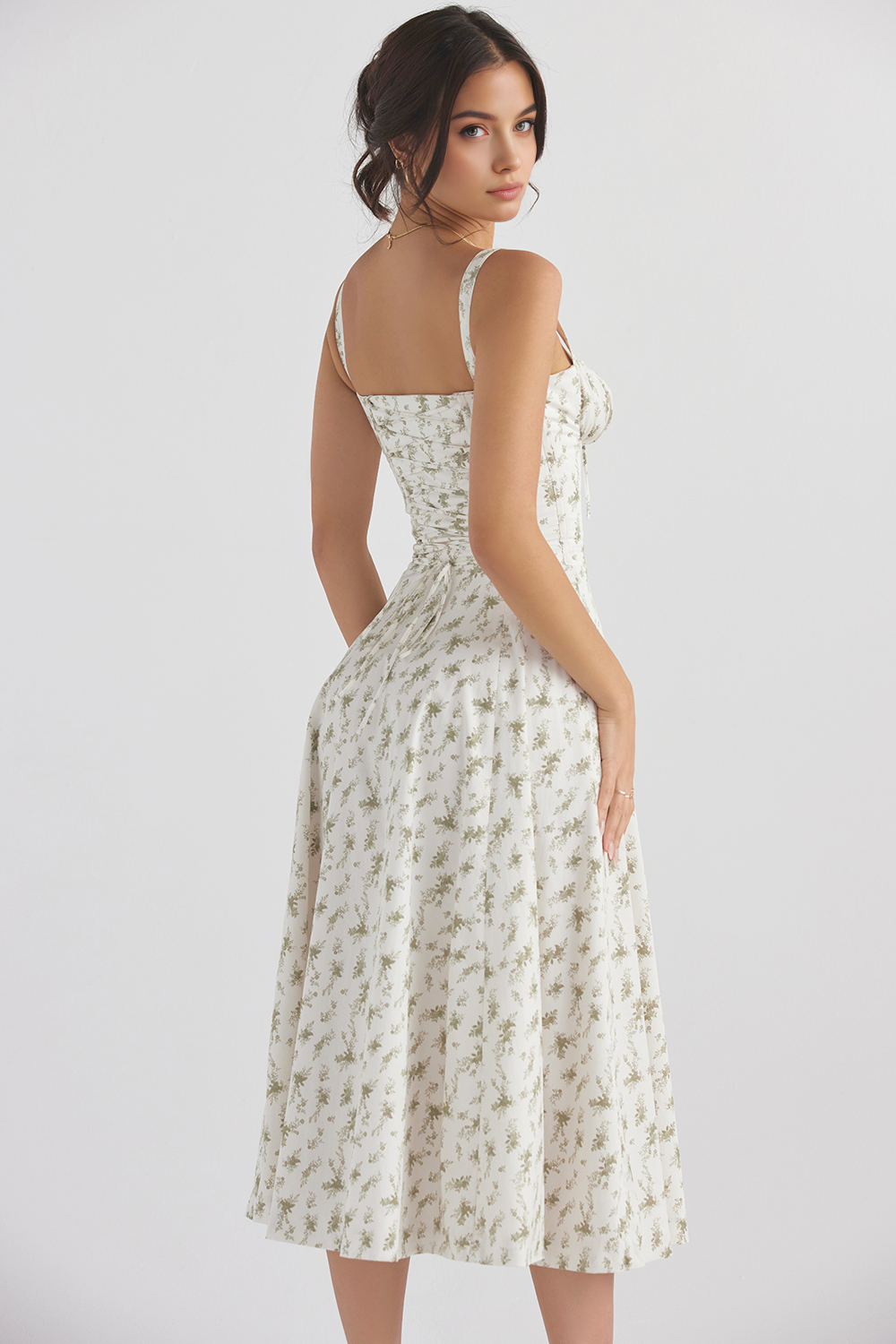 Midikleid Anna – mit Bustier-Oberteil aus Polyester