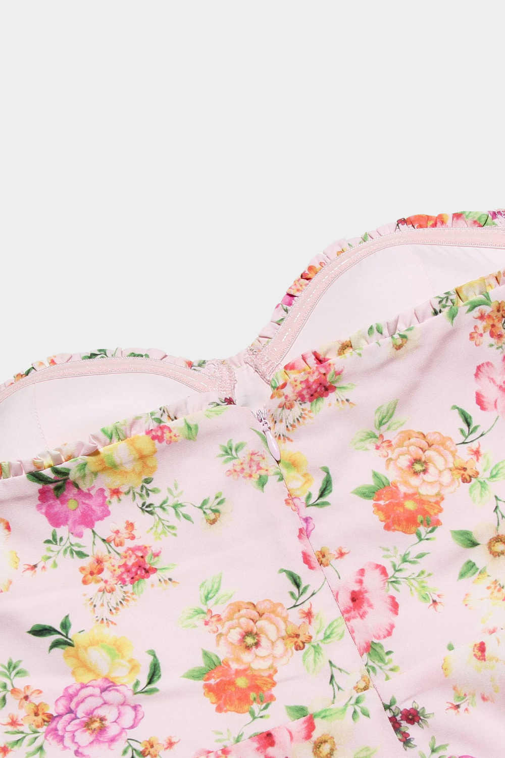 Midikleid Theresa – mit abnehmbarem Korsett aus Polyester