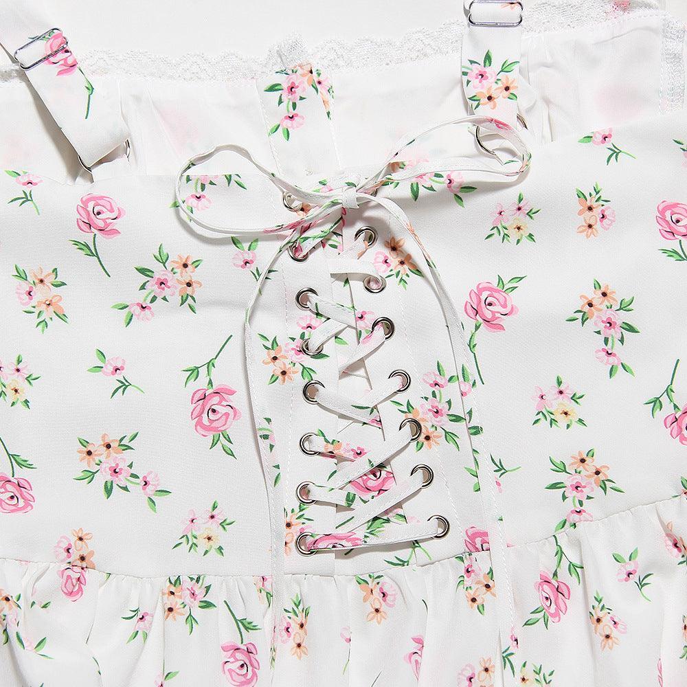 Midikleid Clara – aus Chiffon (Polyester), romantischer Stil