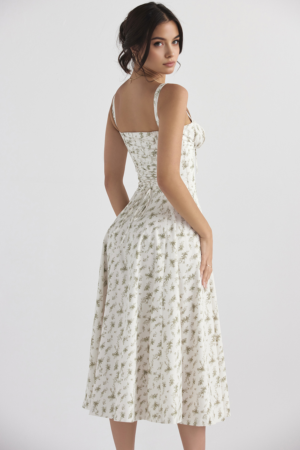 Midikleid Anna – Femininer Schnitt aus Polyester | Kaufe 1, erhalte 2