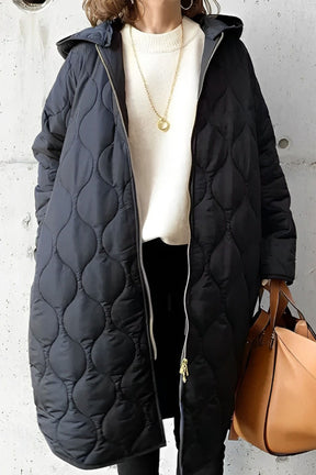 Saskia | Kapuzenjacke mit raffinierten Details