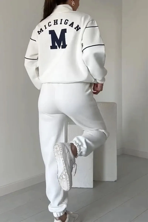 Janine - Lässiges zweiteiliges Damen-Set mit langen Ärmeln