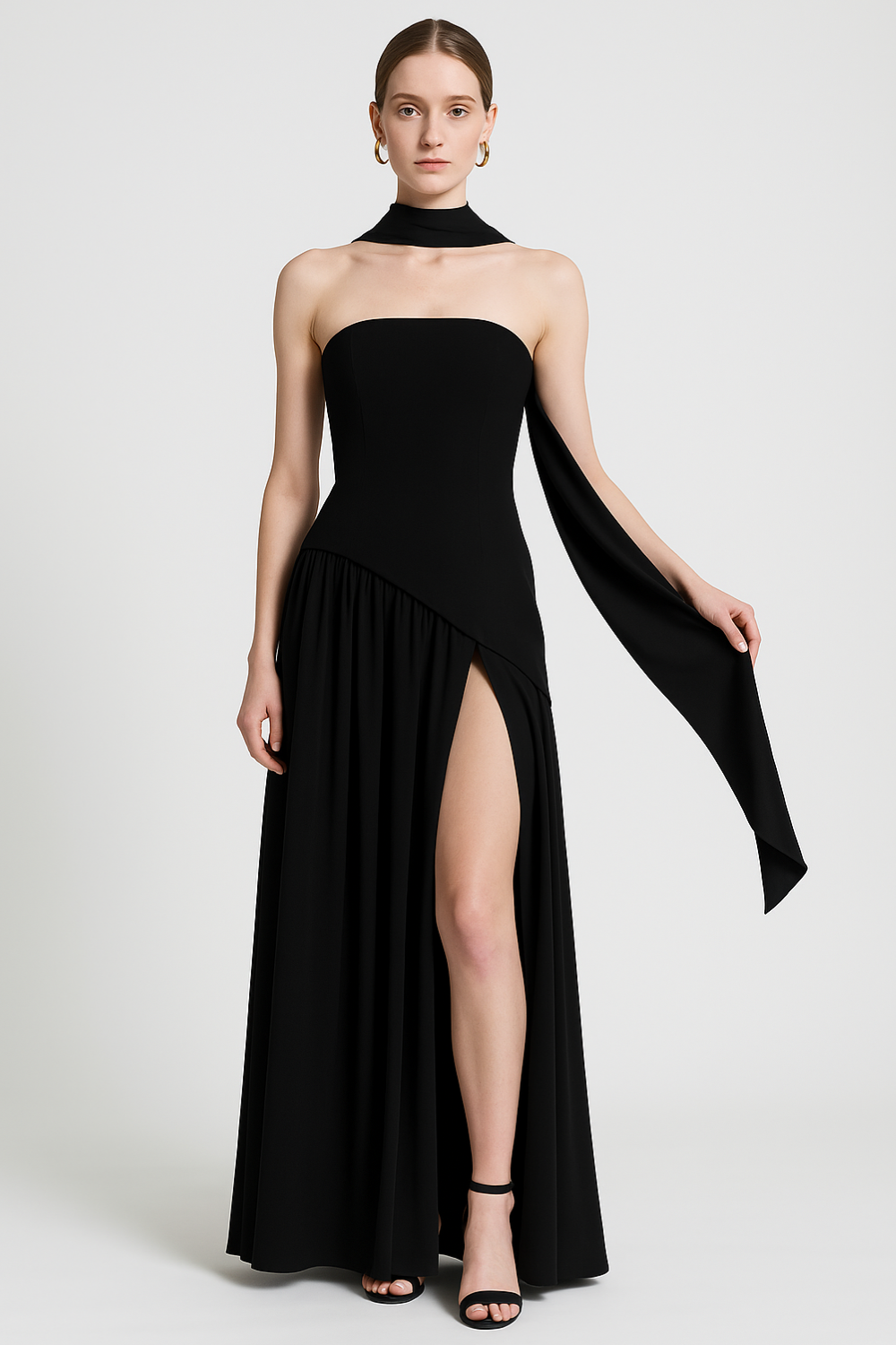 Shaping Maxikleid Kate – mit figurbetonendem Schnitt