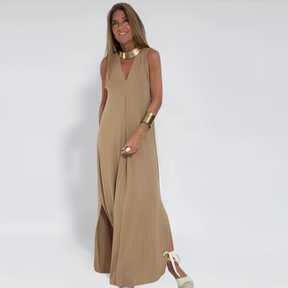Karin™ | Elegantes Sommerkleid + gratis Strickjacke
