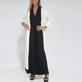 Karin™ | Elegantes Sommerkleid + gratis Strickjacke