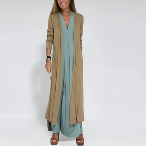 Karin™ | Elegantes Sommerkleid + gratis Strickjacke