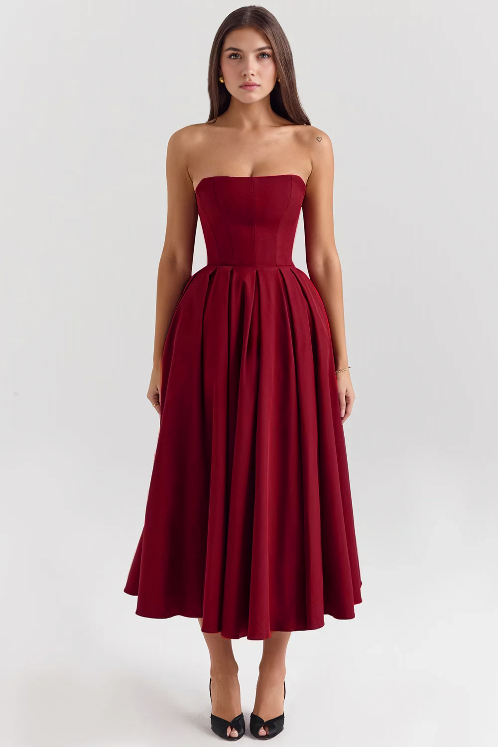 Midikleid Celeste – mit edlem Bustier