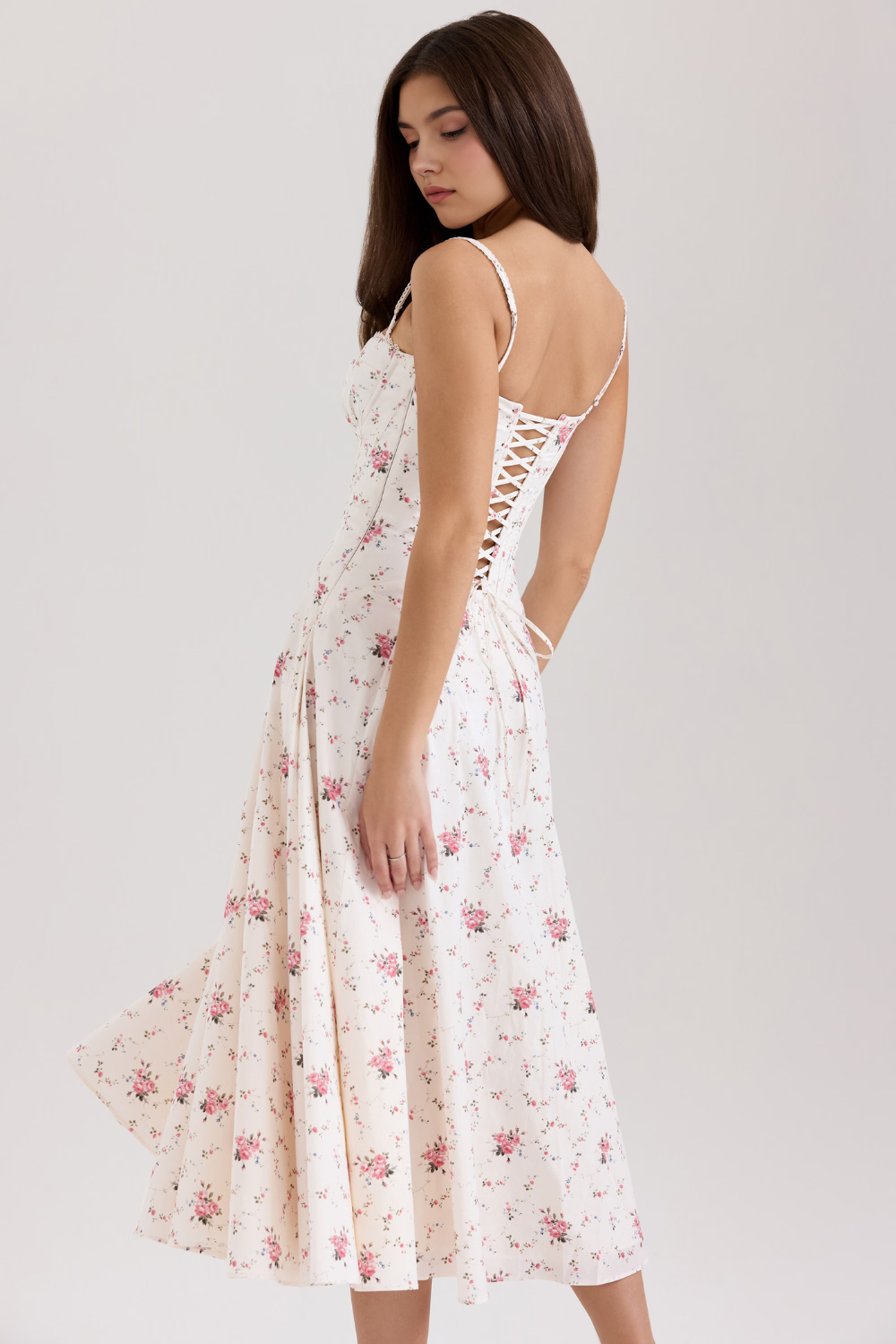 Midikleid Aurora – mit modernem Bustier