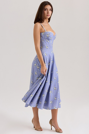 Midikleid Aurora – mit modernem Bustier