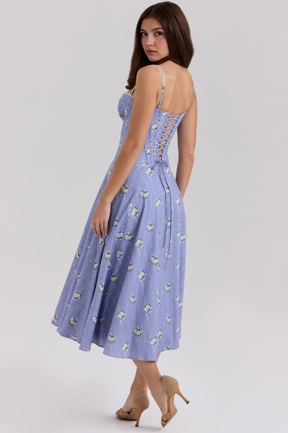 Midikleid Aurora – mit modernem Bustier