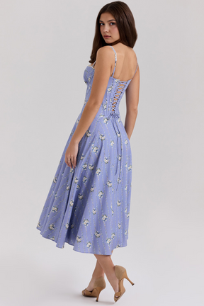 Midikleid Aurora – mit modernem Bustier