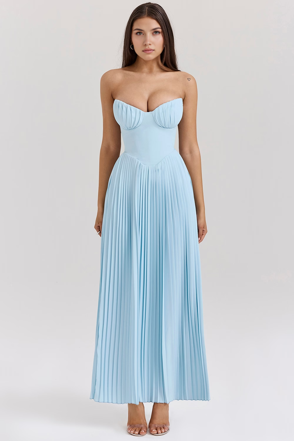 Maxikleid Alice – mit Bustier aus Polyester, romantisches Design