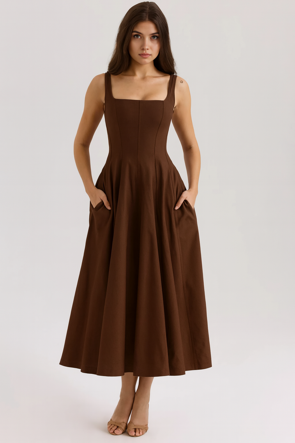 Midikleid Magnolia – mit eleganter Silhouette