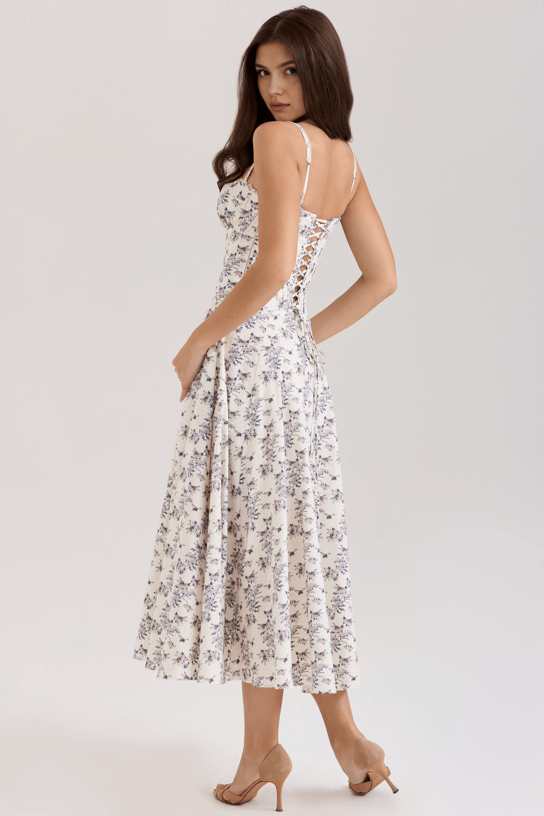 Midikleid Aurora – mit modernem Bustier
