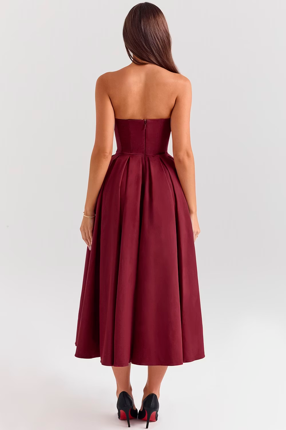 Midikleid Celeste – mit edlem Bustier
