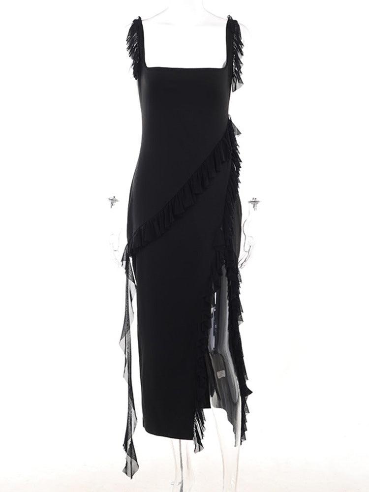 Maxikleid Nele – schlichter Stil aus Polyester, komfortabel & modisch