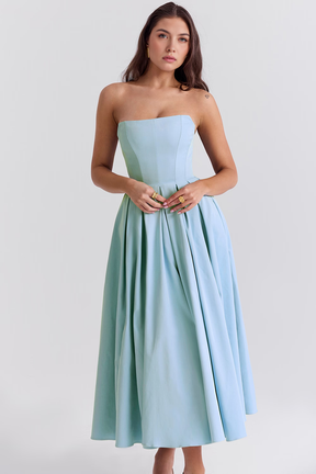 Midikleid Celeste – mit edlem Bustier