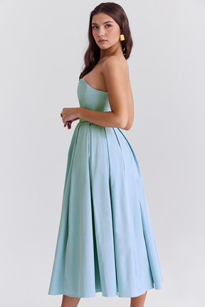 Midikleid Celeste – mit edlem Bustier