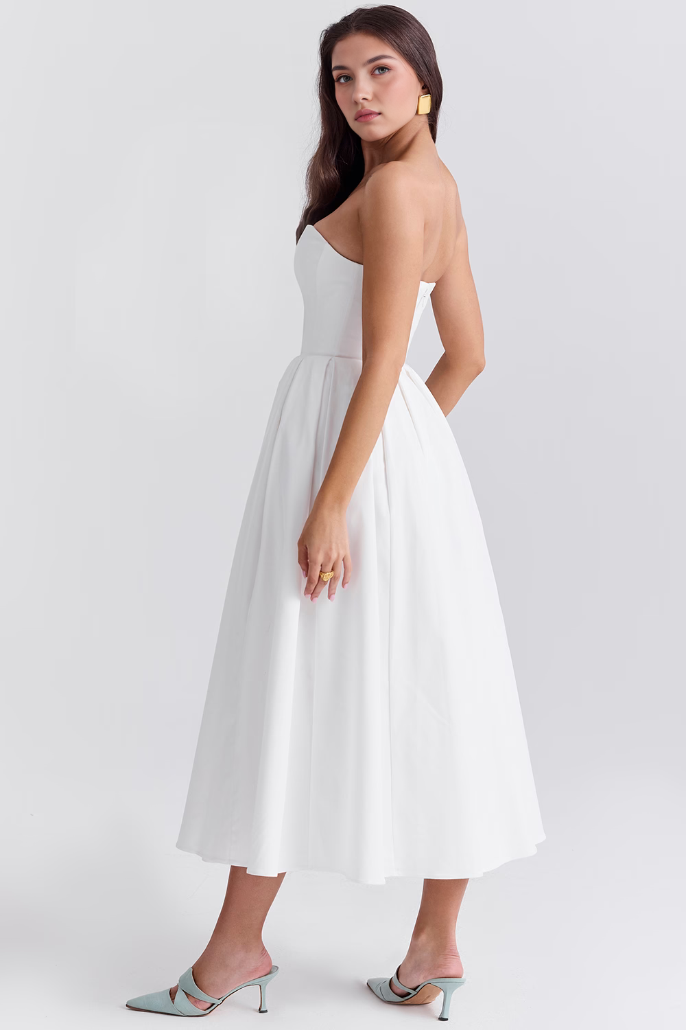 Midikleid Celeste – mit edlem Bustier