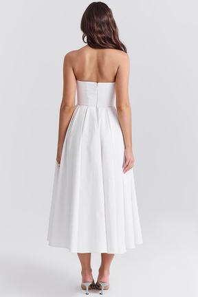 Midikleid Celeste – mit edlem Bustier