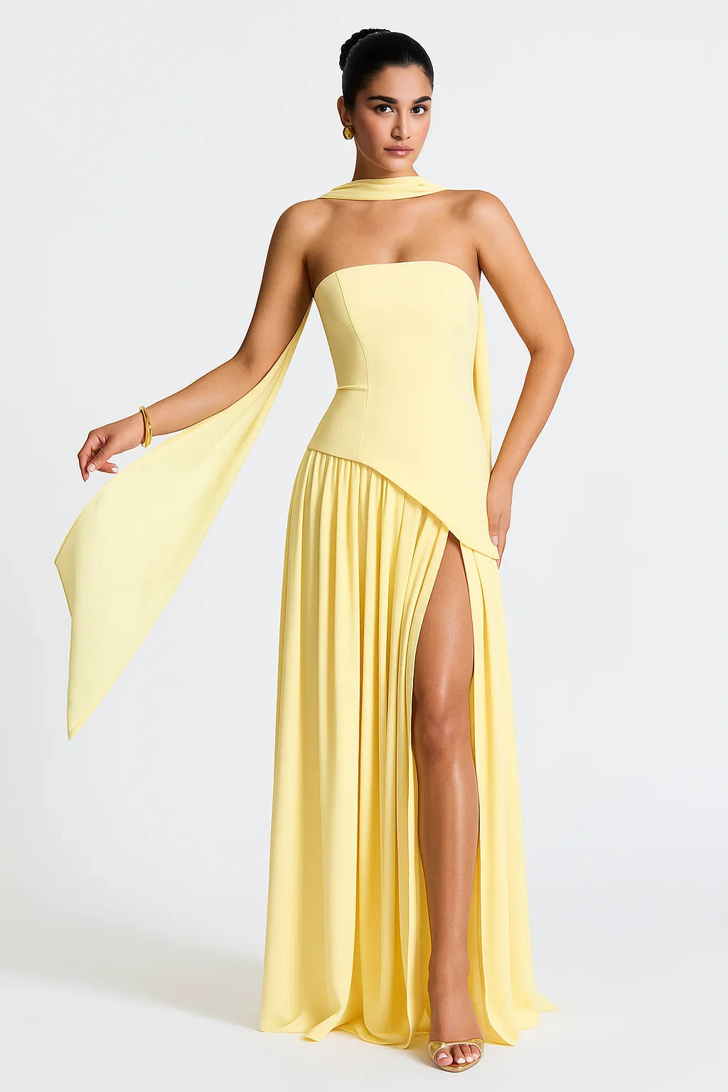 Shaping Maxikleid Kate – mit figurbetonendem Schnitt