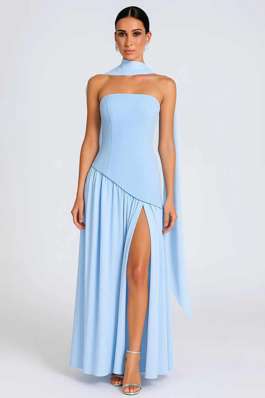 Shaping Maxikleid Kate – mit figurbetonendem Schnitt