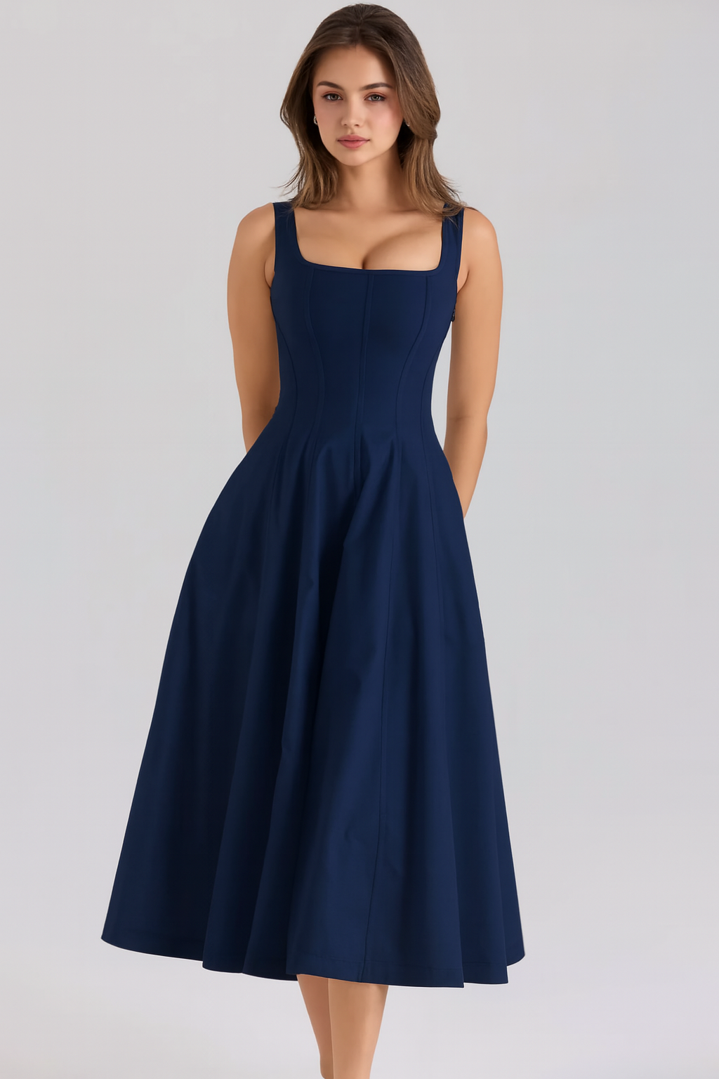 Midikleid Magnolia – mit eleganter Silhouette
