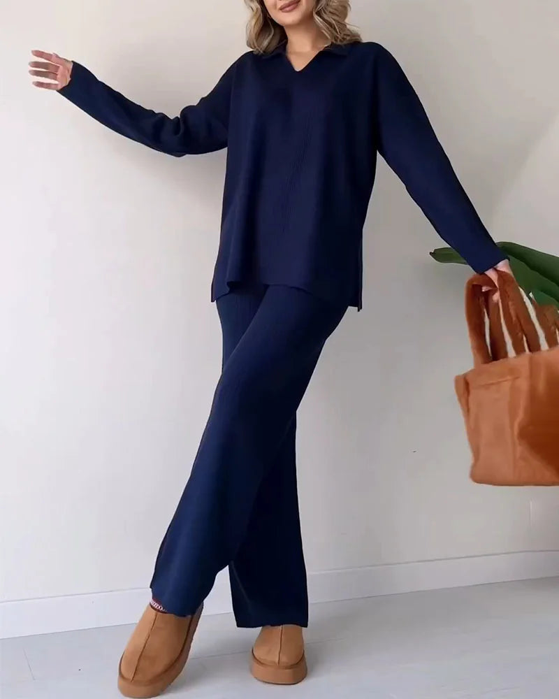 Briony | Bequemes Blusen- und Hosenset