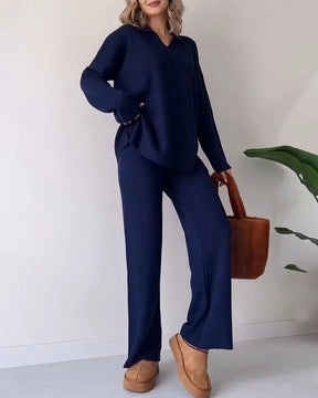 Briony | Bequemes Blusen- und Hosenset