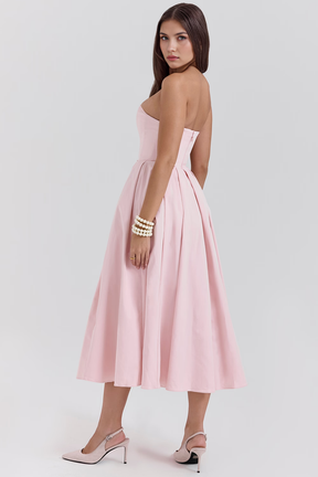 Midikleid Celeste – mit edlem Bustier