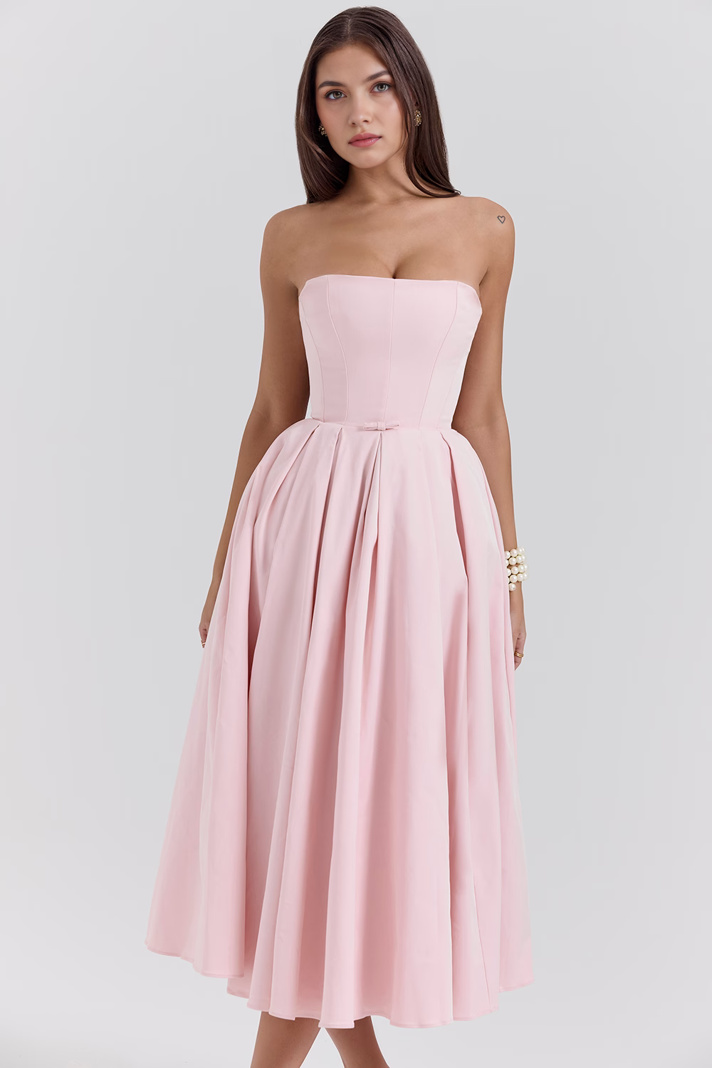Midikleid Celeste – mit edlem Bustier