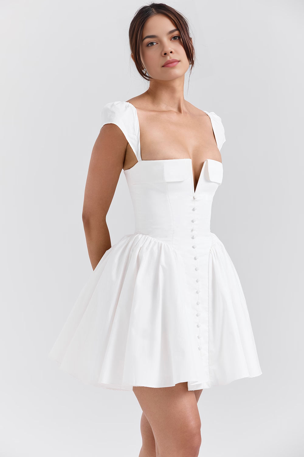 Minikleid Liora – Schlichter Stil aus Polyester