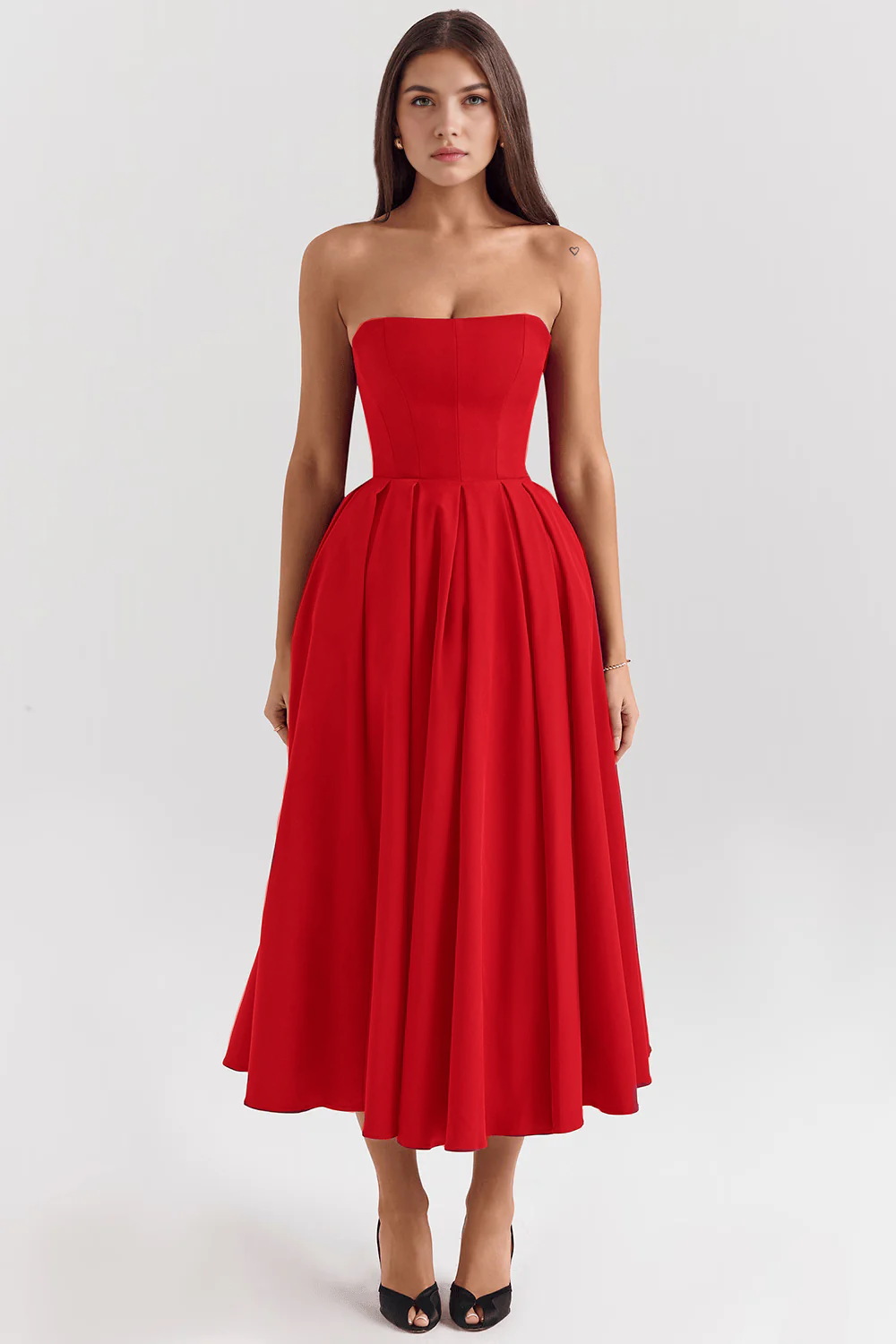 Midikleid Celeste – mit edlem Bustier