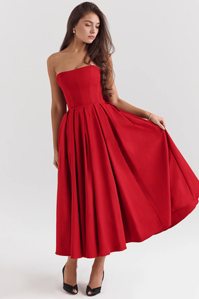 Midikleid Celeste – mit edlem Bustier