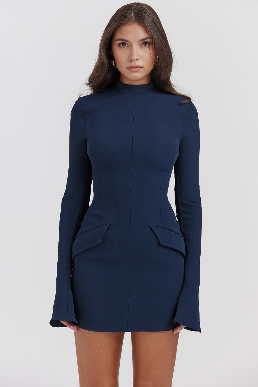 Langarmkleid Kayla – Raffinierter Stil aus Polyester