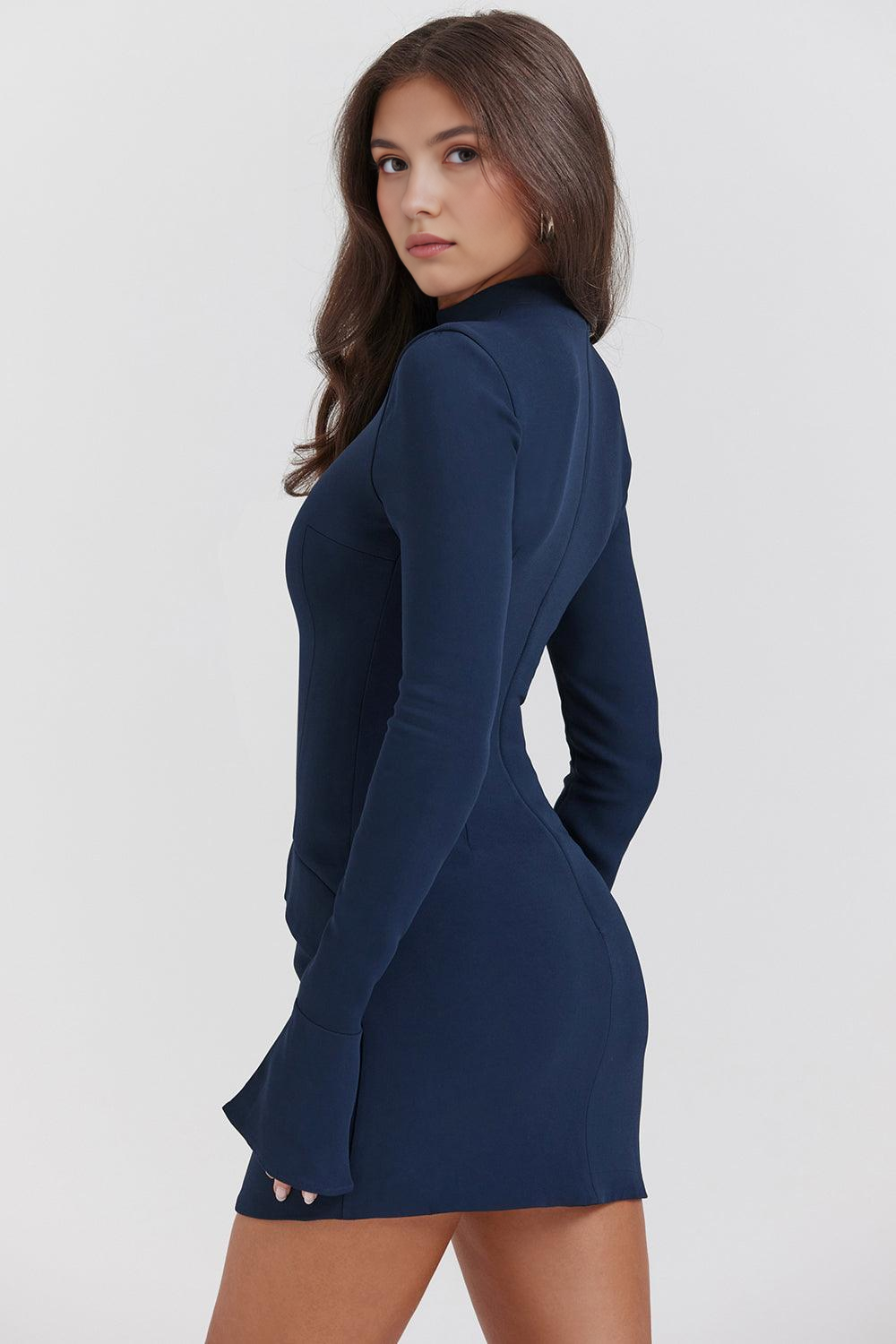 Langarmkleid Kayla – Raffinierter Stil aus Polyester