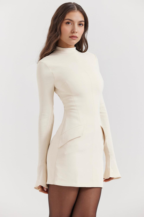 Langarmkleid Kayla – Raffinierter Stil aus Polyester