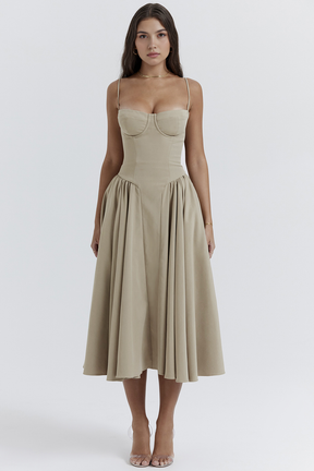 Bustierkleider Anna & Julia – Modischer Stil aus Polyester | Kaufe 1, erhalte 2