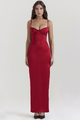 Maxikleid Alina – edles Design aus Polyester, raffinierte Länge