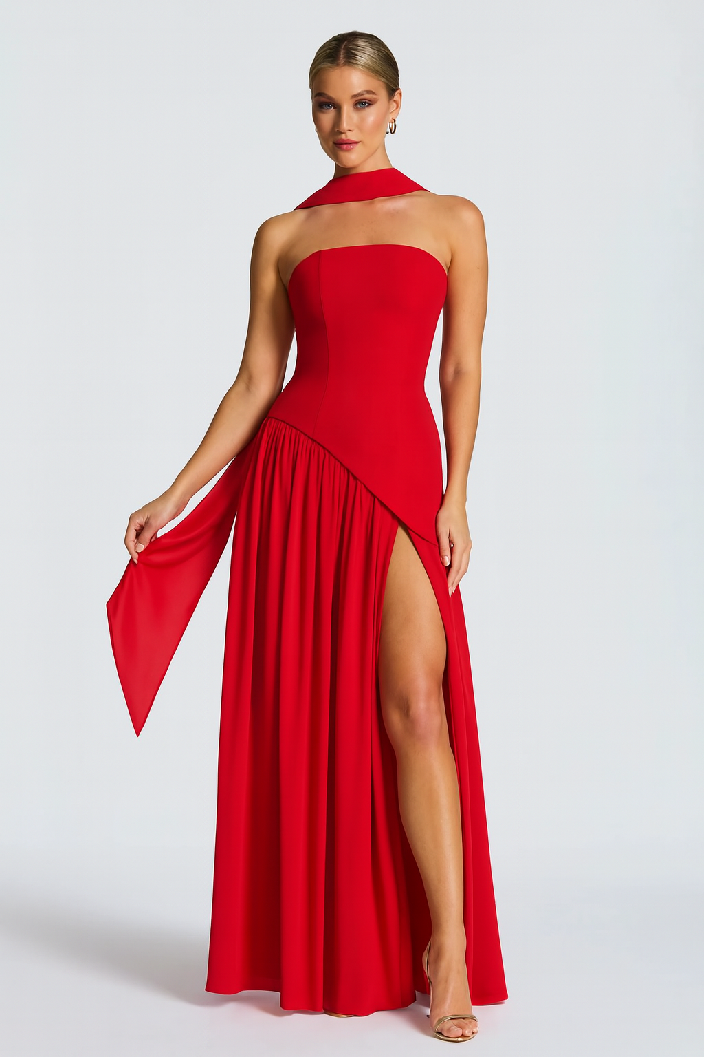 Shaping Maxikleid Kate – mit figurbetonendem Schnitt