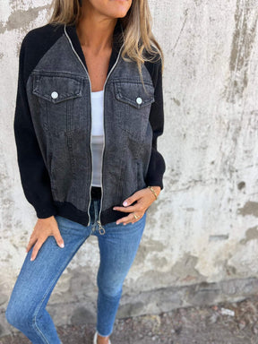 Oliva - Jeansjacke