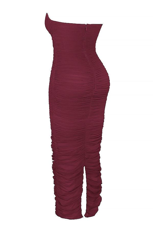 Maxikleid Amelie – klassischer Look aus Polyester, für besondere Anlässe