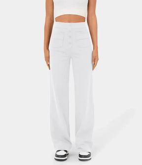 Nina | Elastische Hose mit hoher Taille